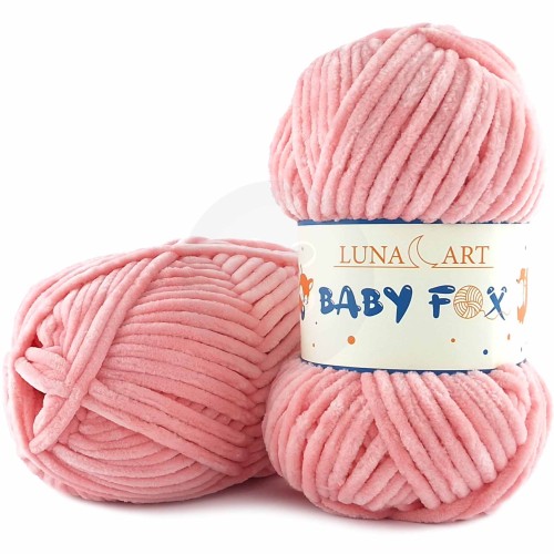 Włóczka Luna Art Baby Fox 100-21 łososiowy
