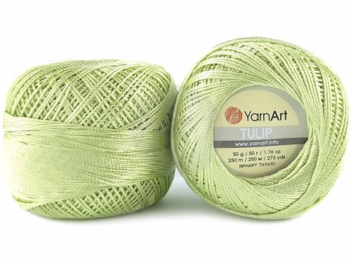 Kordonek YarnArt Tulip 425 pistacjowy