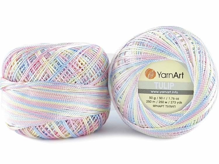 Kordonek YarnArt Tulip 448 melanż
