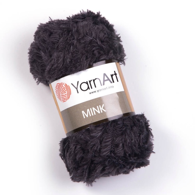 Włóczka YarnArt Mink 336 grafitowy