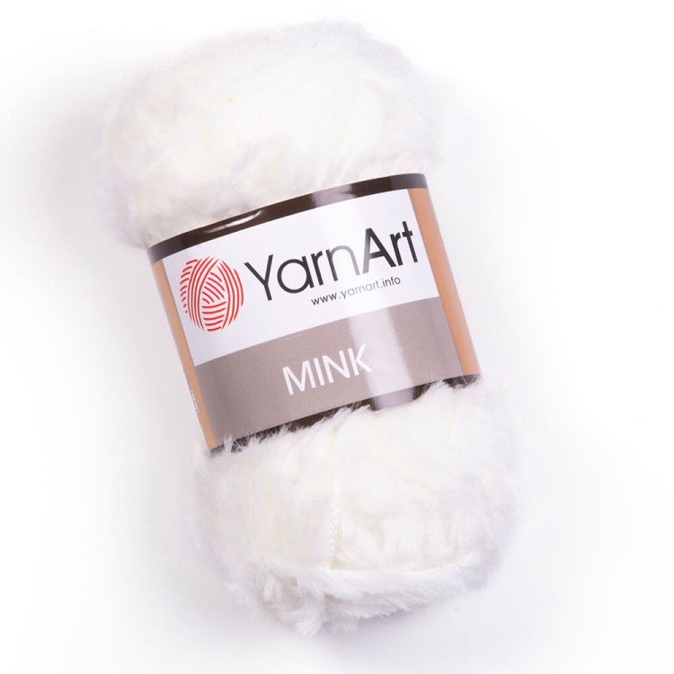 Włóczka YarnArt Mink 330 ecru