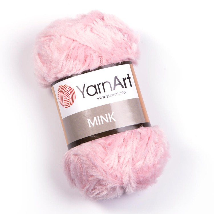 Włóczka YarnArt Mink 347 różowy