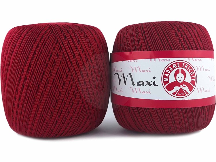 Kordonek Madame Tricote Paris Maxi 5522 bordowy