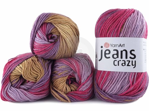 Włóczka YarnArt Jeans Crazy 8217