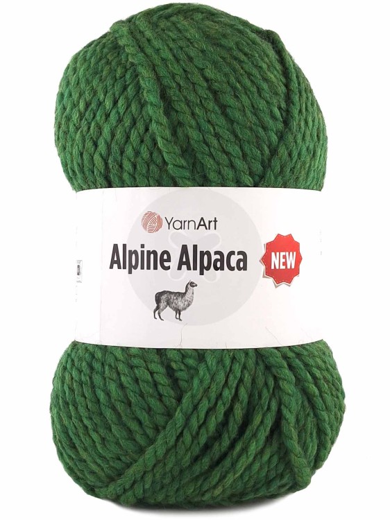 Włóczka YarnArt Alpine Alpaca New 1449 zielony