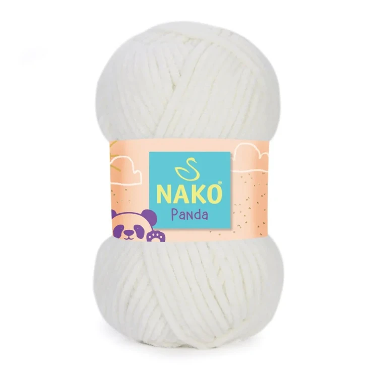 Włóczka Nako Panda 3081 biały