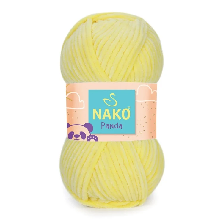 Włóczka Nako Panda 3093 cytrynowy