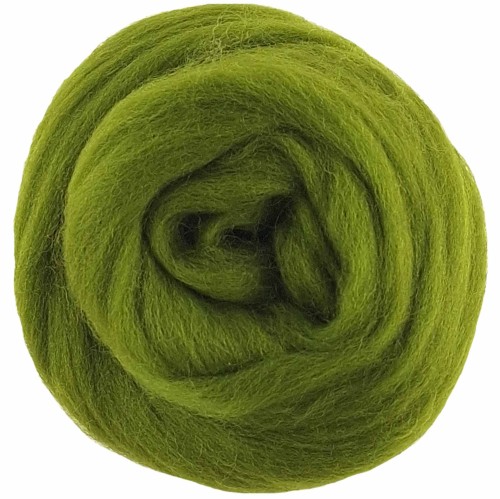 Wełna czesankowa 25g limonka