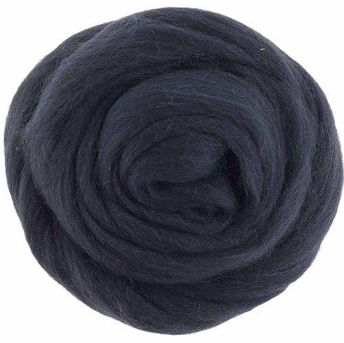 Wełna czesankowa 25g grafit