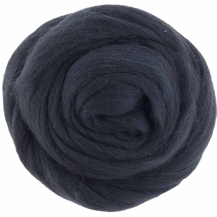 Wełna czesankowa 25g grafit