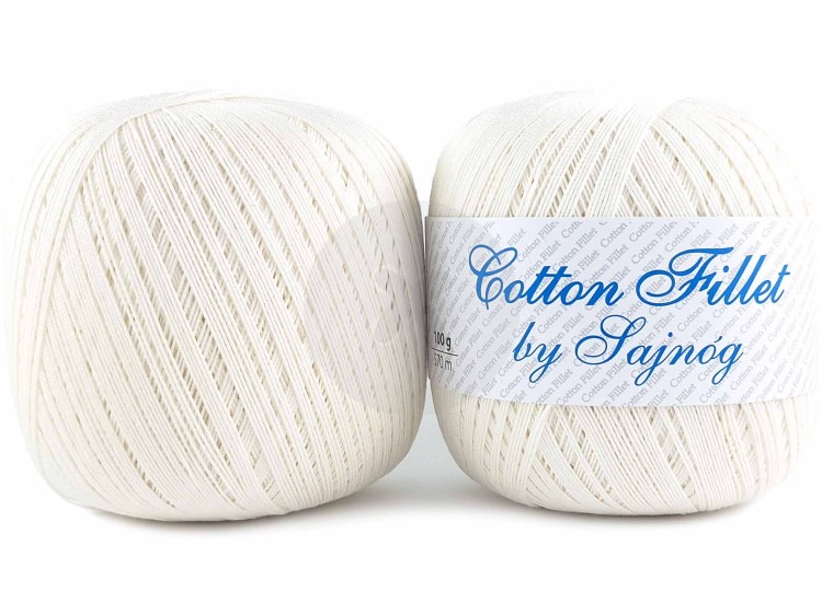 Kordonek Cotton Fillet 0004 śmietankowy