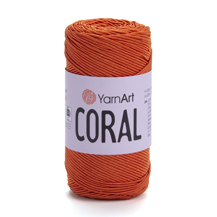 Sznurek YarnArt Coral 1908 pomarańczowy