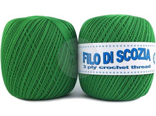 Kordonek Filo di Scozia 8/3 zielony 147