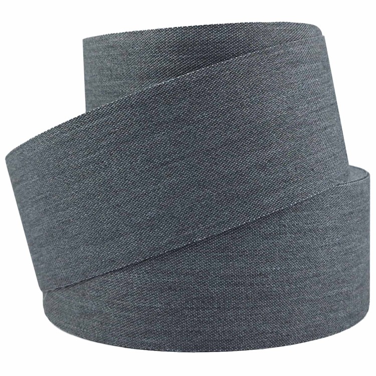 Taśma do naprasowania 38 mm szary melanż