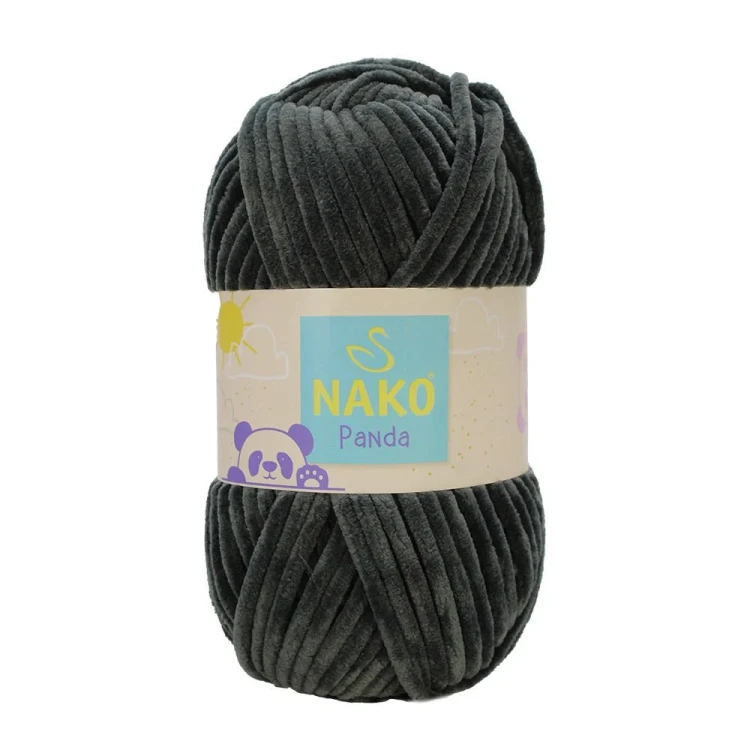 Włóczka Nako Panda 5479 grafitowy