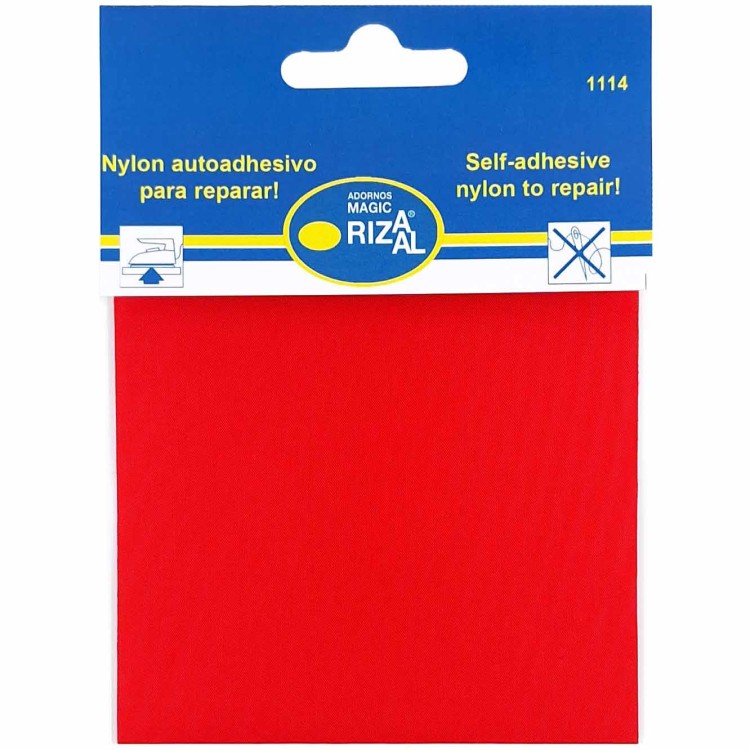 Łata na ortalion samoprzylepna 10x20 cm czerwony