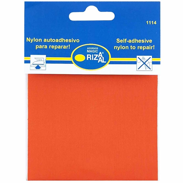 Łata na ortalion samoprzylepna 10x20 cm pomarańczowy