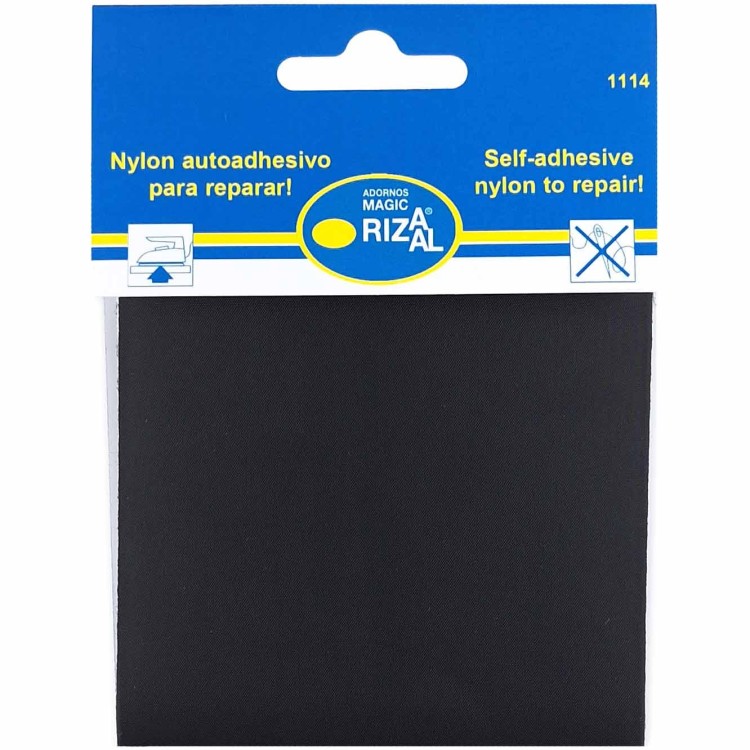 Łata na ortalion samoprzylepna 10x20 cm czarny