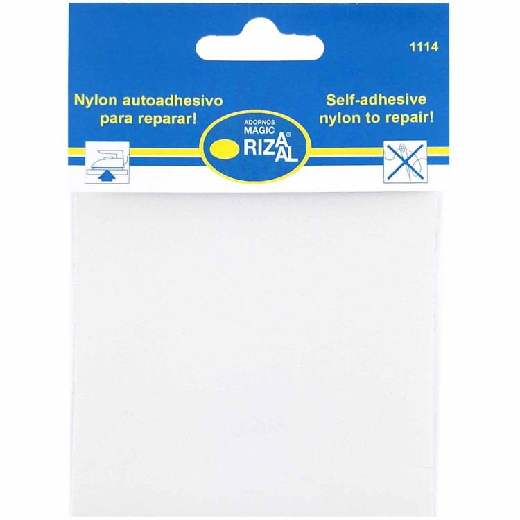 Łata na ortalion samoprzylepna 10x20 cm biały