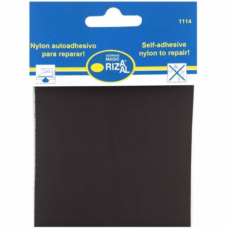 Łata na ortalion samoprzylepna 10x20 cm ciemny brąz