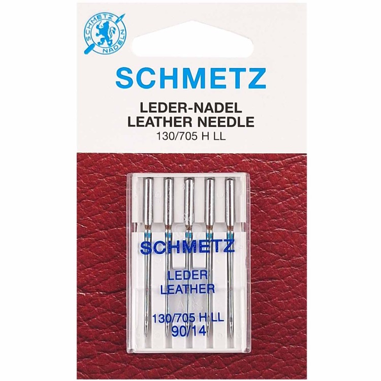 Igły półpłaskie Schmetz do skóry 90
