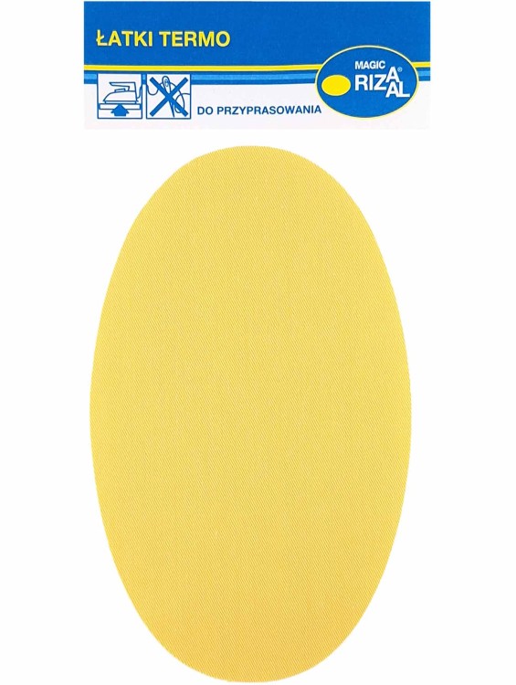 Łata do przyprasowania Rizaal c213 brudny żółty
