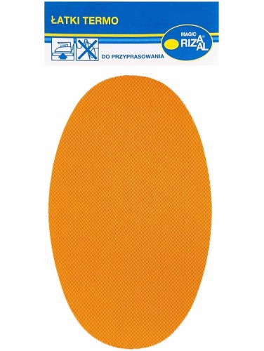 Łata do przyprasowania Rizaal c257 jasny pomarańczowy