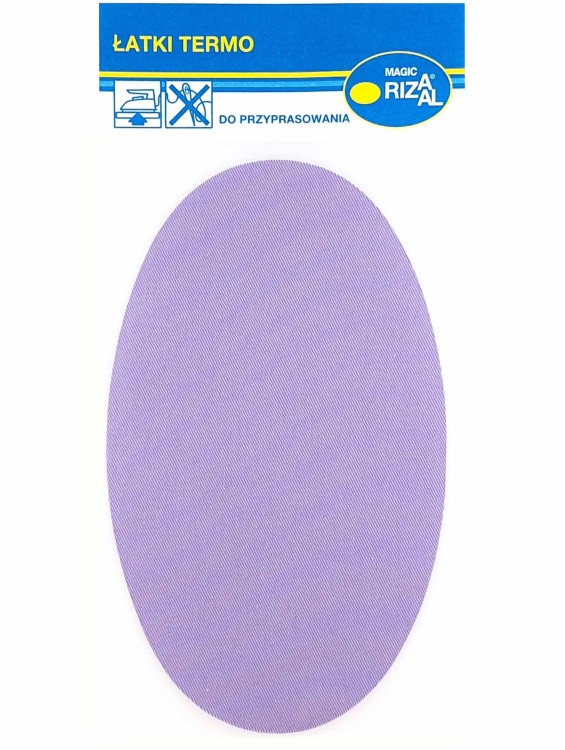 Łata do przyprasowania Rizaal c219 jasny fioletowy