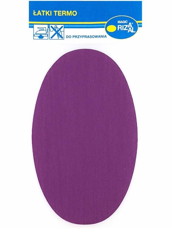Łata do przyprasowania Rizaal c221 śliwkowy