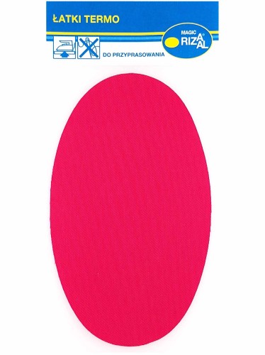 Łata do przyprasowania Rizaal c227 ciemny różowy