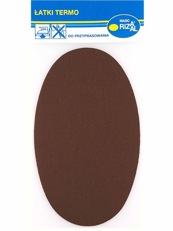 Łata do przyprasowania Rizaal c19 brązowy