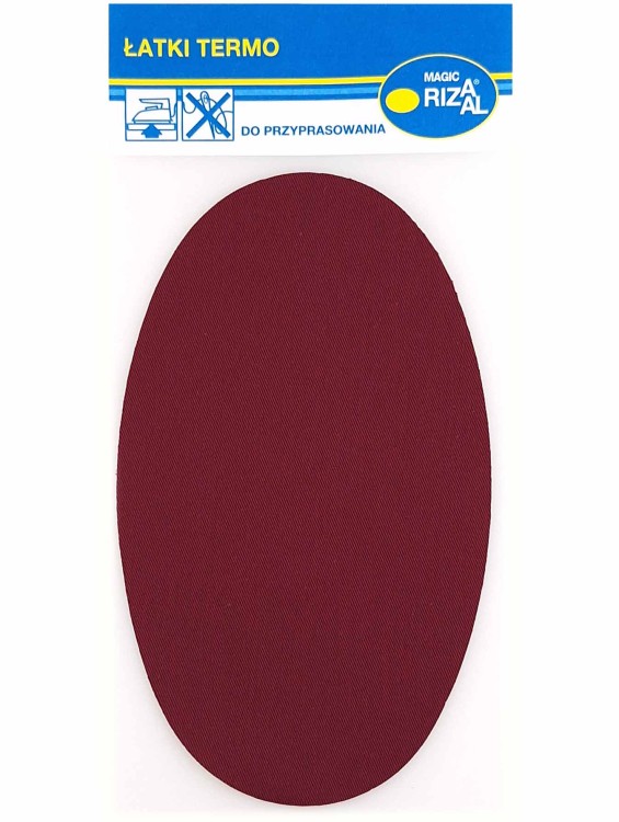 Łata do przyprasowania Rizaal c11 bordowy