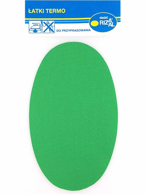 Łata do przyprasowania Rizaal c14 jasny zielony