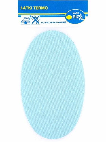Łata do przyprasowania Rizaal c39 błękitny