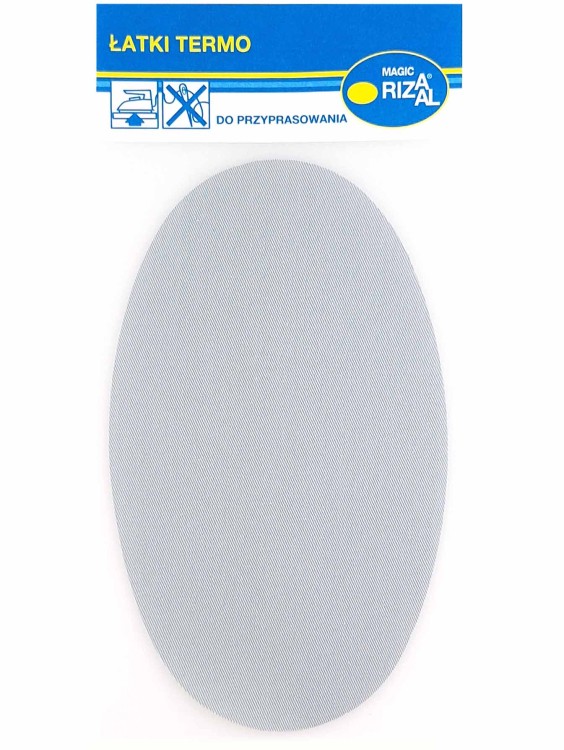 Łata do przyprasowania Rizaal c210 jasny szary