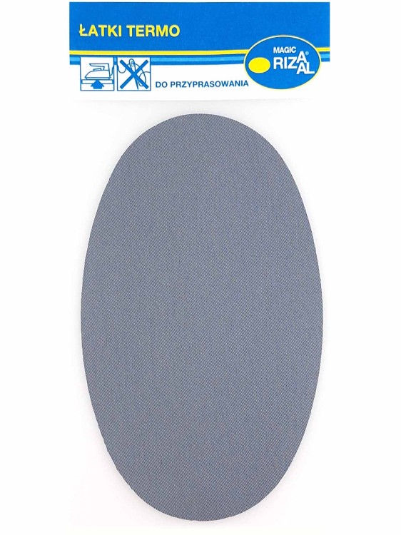 Łata do przyprasowania Rizaal c1 szary