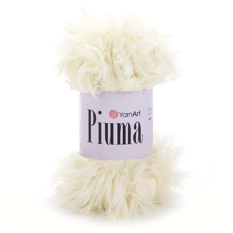 Włóczka YarnArt Piuma 4403 jasny żółty