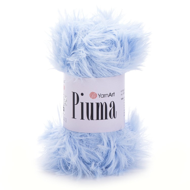 Włóczka YarnArt Piuma 4408 błękitny