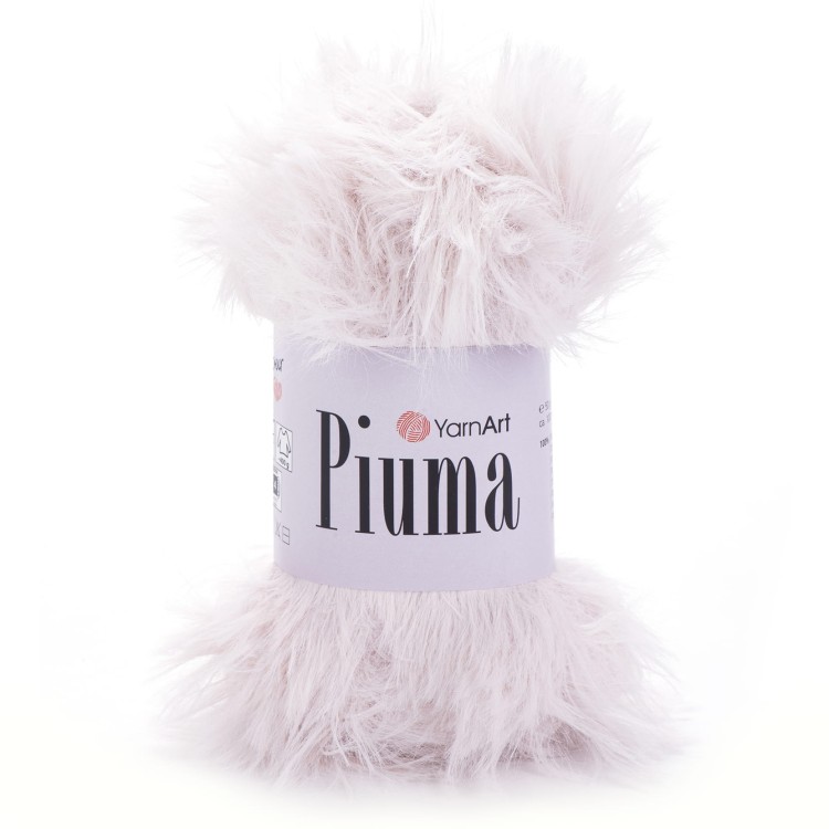 Włóczka YarnArt Piuma 4409 pastelowy różowy