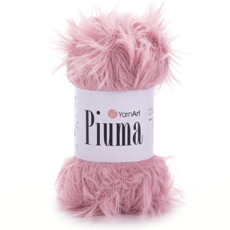 Włóczka YarnArt Piuma 4413 brudny różowy