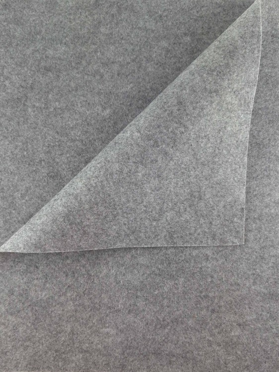 Filc 30x40 szary melanż 1619