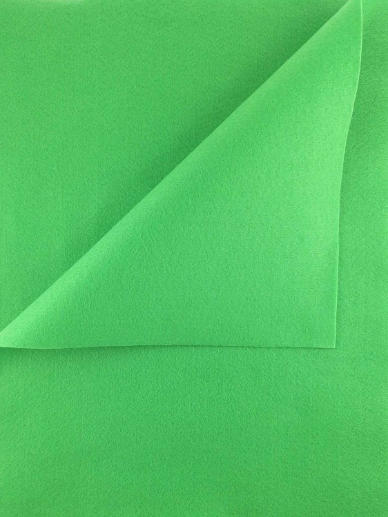 Filc 30x40 zielony jasny 1629