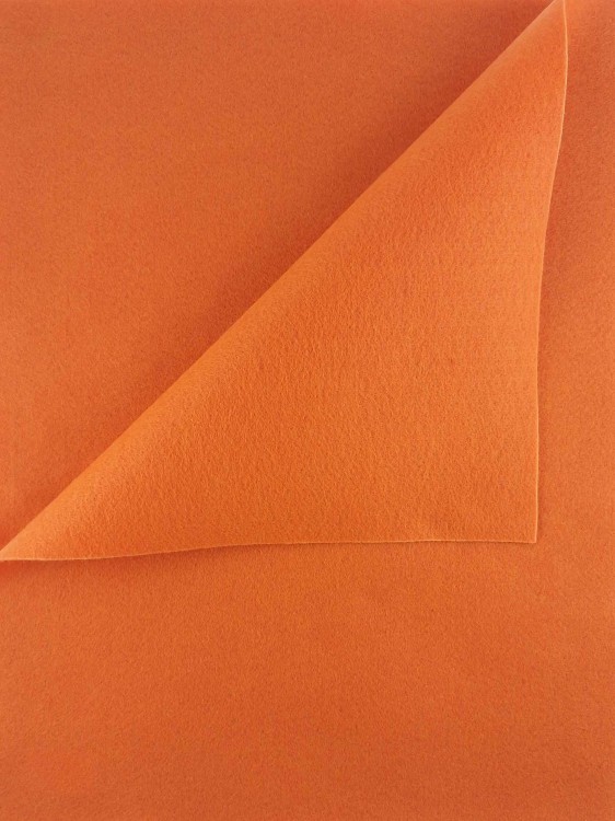 Filc 30x40 brudny pomarańczowy 1605