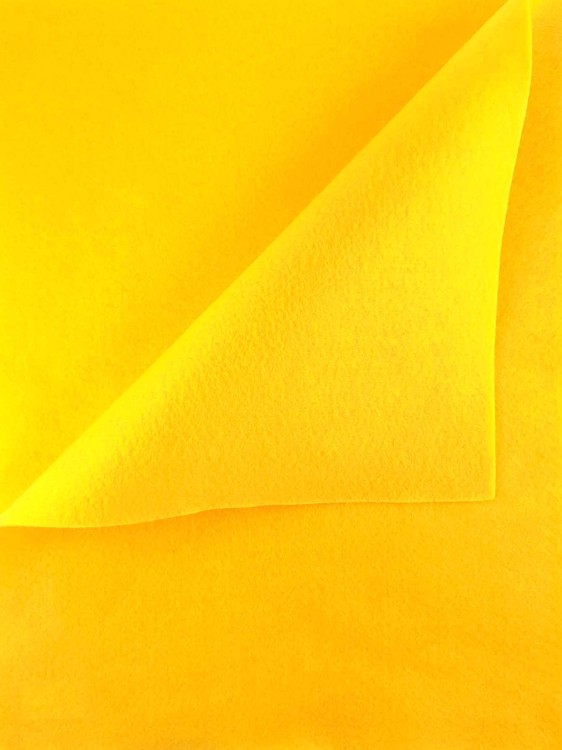 Filc 30x40 żółty 1603