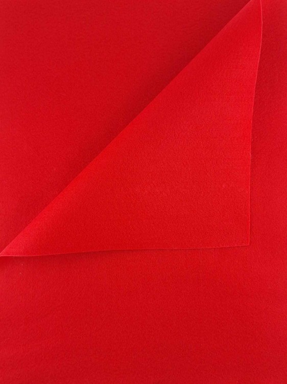 Filc 30x40 czerwony 1646