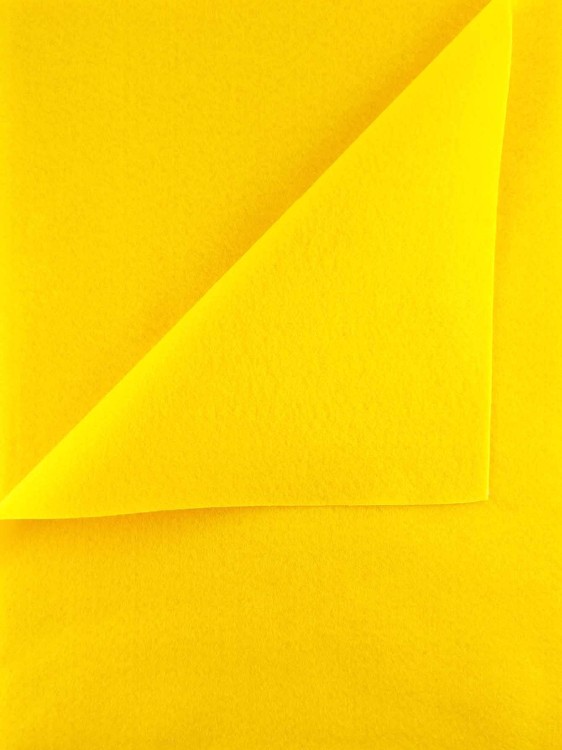 Filc 30x40 żółty 1602