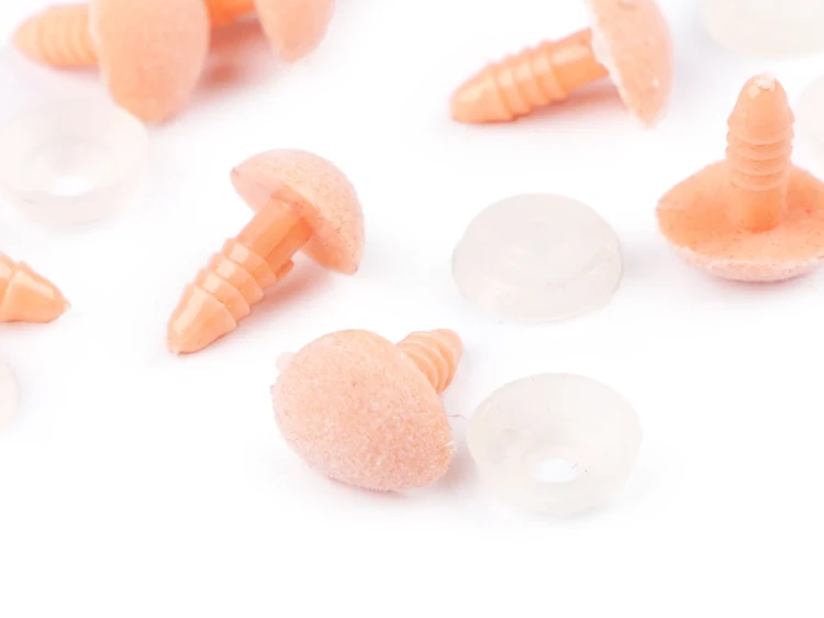 Nos bezpieczny brzoskwiniowy aksamitny 11x14