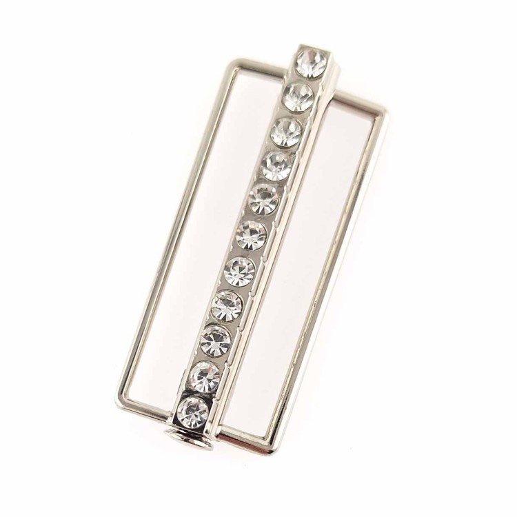 Klamra do paska 50mm srebrna