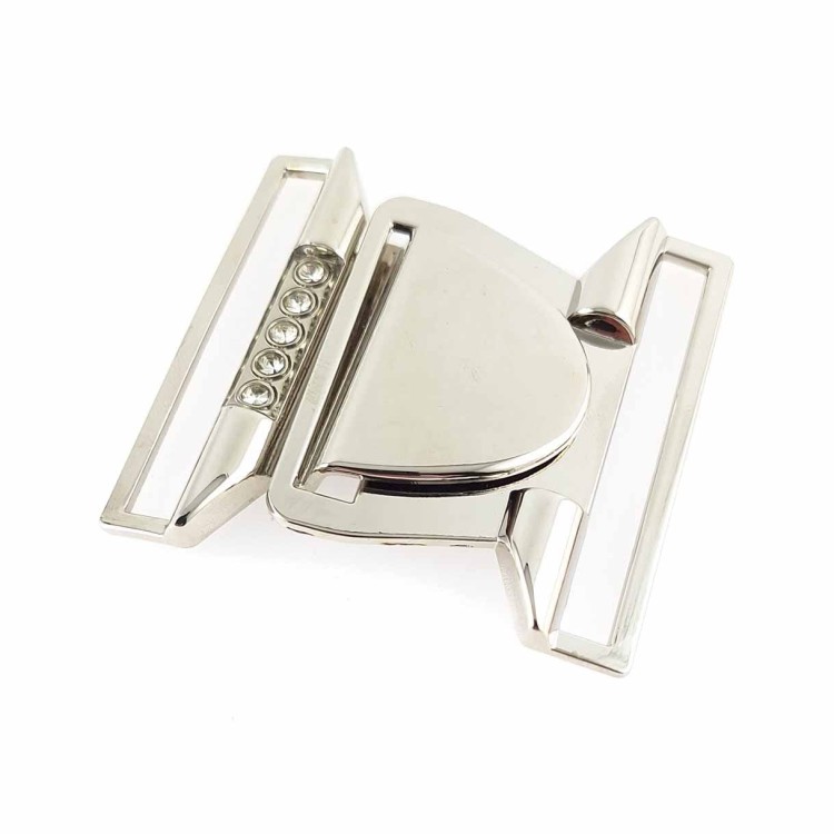 Klamra do paska 50mm srebrna