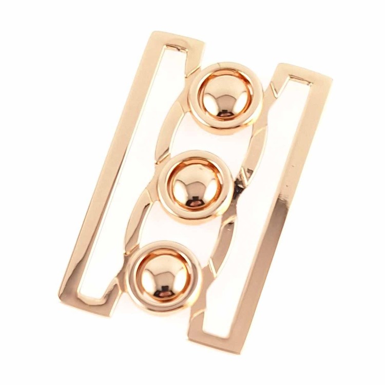 Klamra do paska 50mm złota